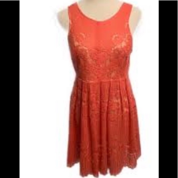 Free People Lined Lace Open Back Dress - Picture 1 of 6